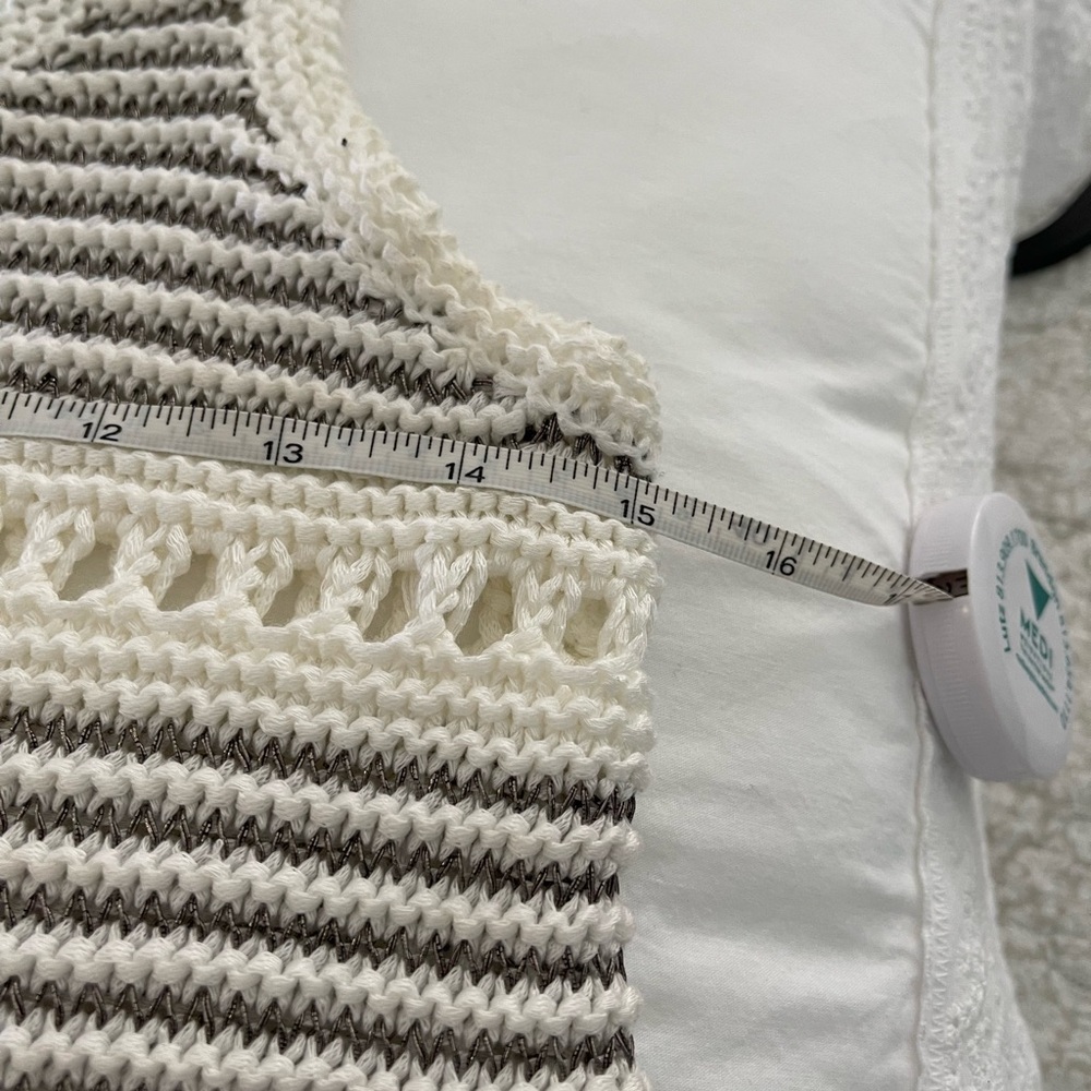TOPSHOP Knit Openwork Top - Picture 11 of 12